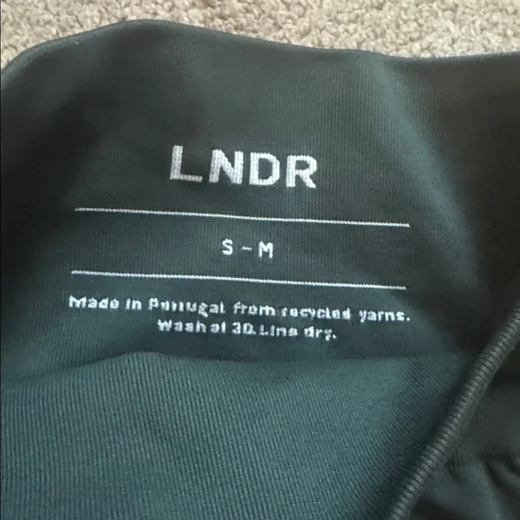 LNDR Chisel Legging in Olive Green Like New - Picture 3 of 4